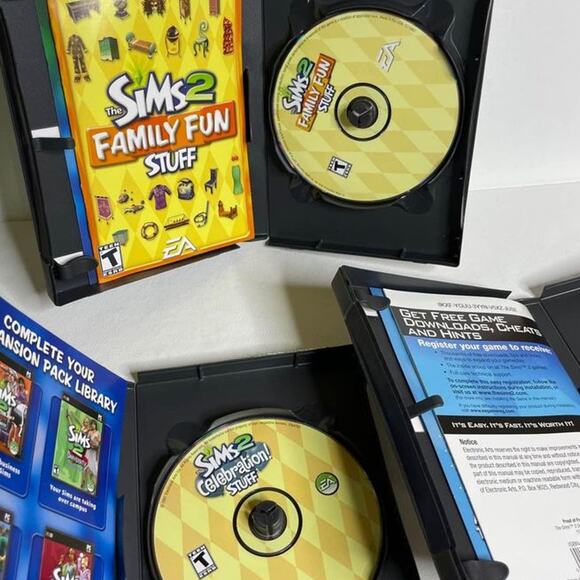 Lot of 6 Sims PC Games CD W/ MANUALS (1C-PCS23) - Picture 6 of 9